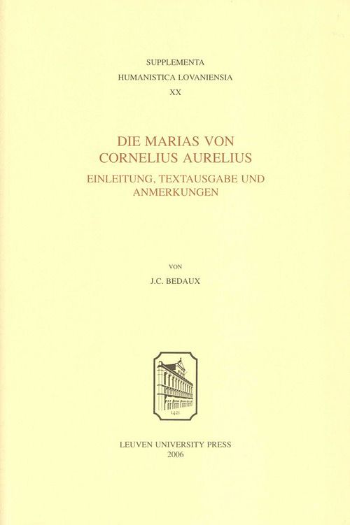 Foto van Die marias von cornelius aurelius - jan c. bedaux - ebook