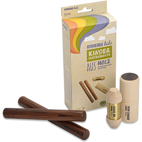 Foto van Rohema professional small percussion set voor kinderen en volwassenen