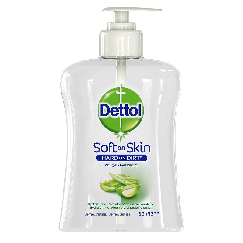 Foto van Dettol handzeep - hydraterend - aloe vera - 250ml x5