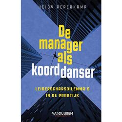 Foto van De manager als koorddanser