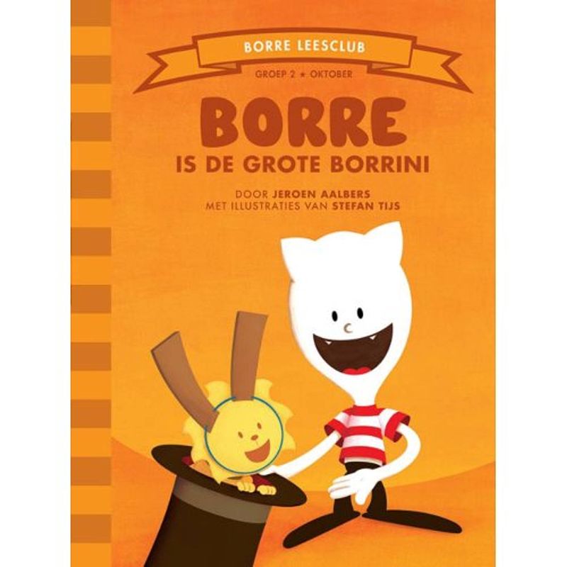 Foto van Borre is de grote borrini - de gestreepte boekjes