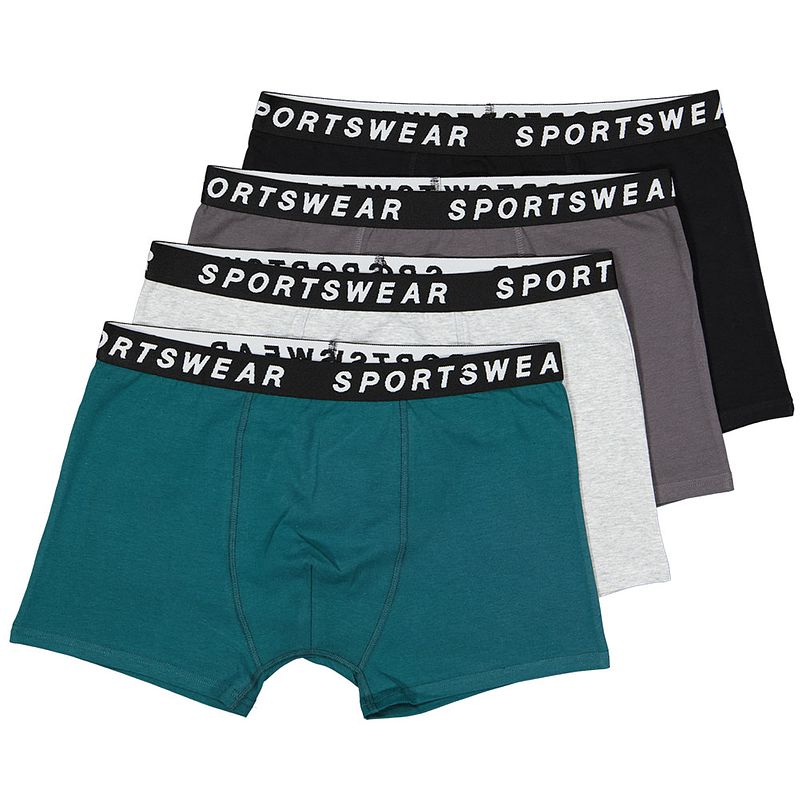 Foto van Sportswear heren boxer 4-pack