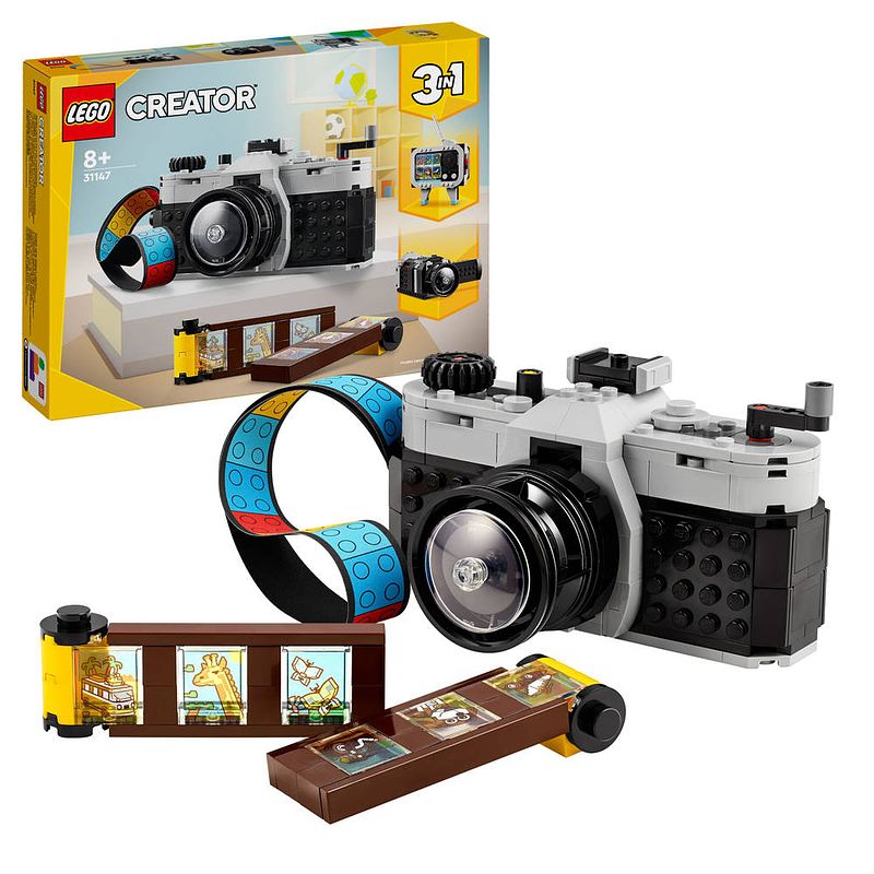 Foto van Lego creator 3-in-1 retro fotocamera 31147