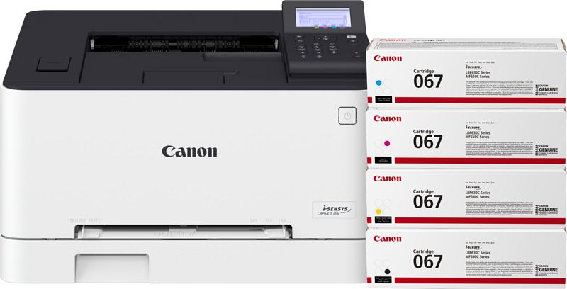 Foto van Canon i-sensys lbp633cw + 1 extra set toners