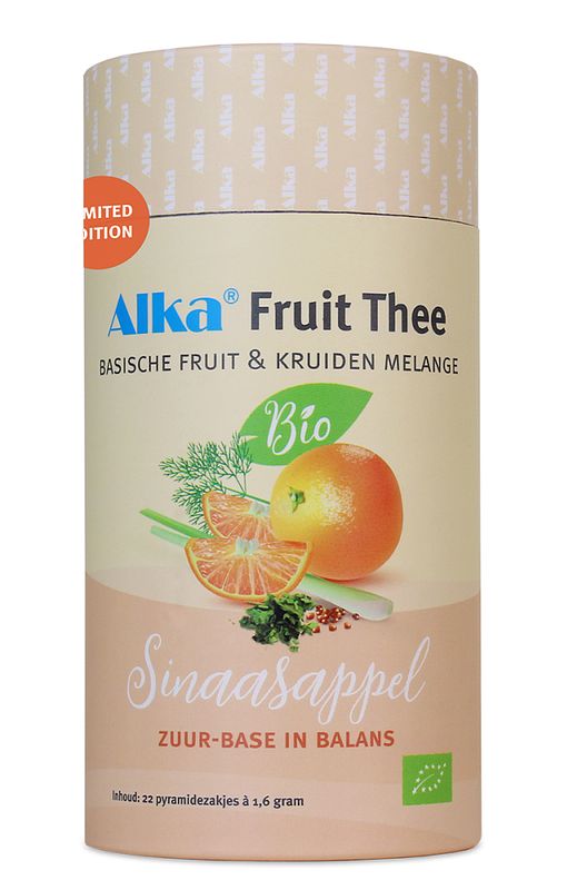 Foto van Alka fruit thee basische fruit & kruiden melange sinaasappel