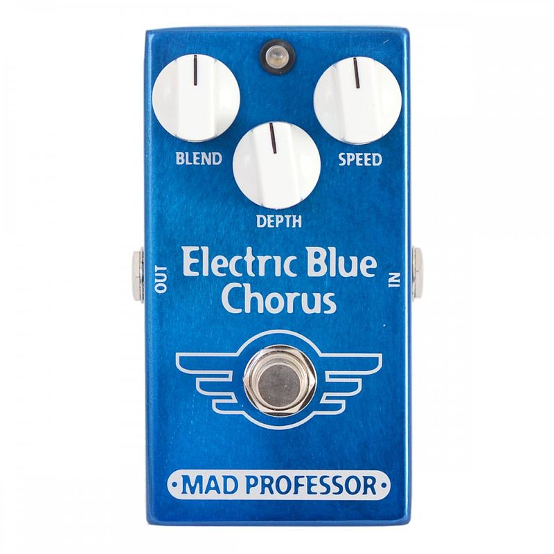 Foto van Mad professor electric blue chorus factory effectpedaal