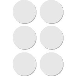 Foto van Apli ronde etiketten in etui diameter 32 mm, wit, 36 stuks, 6 per blad (2665)