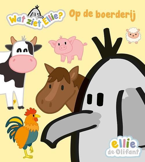 Foto van Wat ziet ellie? op de boerderij - art wise - hardcover (9789020693133)