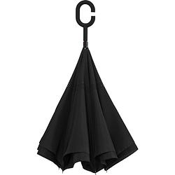 Foto van Paraplu - inside out paraplu - windproof - ø 107 cm - zwart