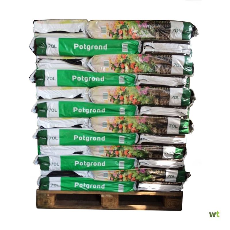 Foto van Pallet universele potgrond 70 liter