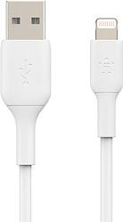 Foto van Belkin boostcharge usb a naar lightning kabel 2m kunststof wit