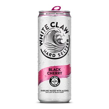 Foto van White claw hard seltzer black cherry 330ml bij jumbo