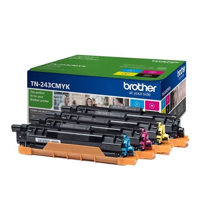 Foto van Brother tn-243cmyk toner