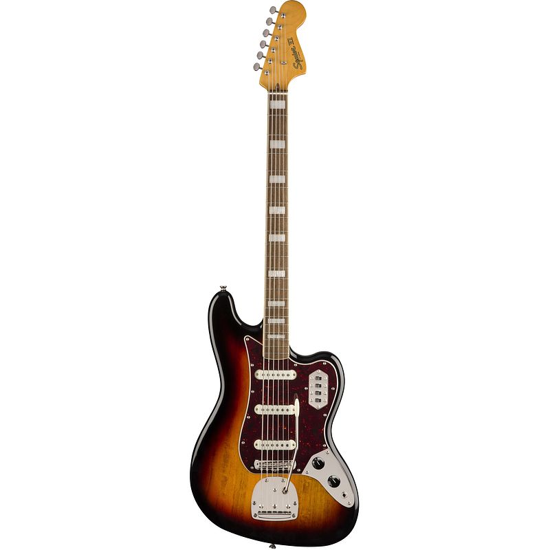 Foto van Squier classic vibe bass vi 3-tone sunburst