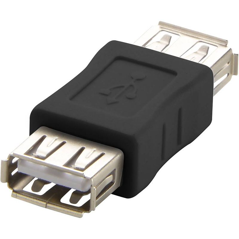 Foto van Renkforce usb 2.0 adapter [1x usb 2.0 bus a - 1x usb 2.0 bus a] rf-usba-04