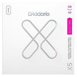 Foto van D'saddario xse0942-3p xs nickel coated electric guitar strings 09-42 super light 3-pack