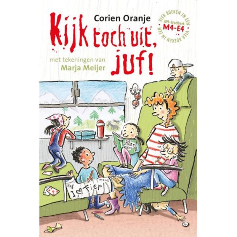 Foto van Kijk toch uit, juf! - juf fiep