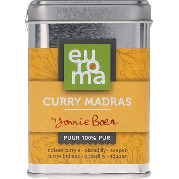 Foto van Euroma curry madras by jonnie boer 90g bij jumbo