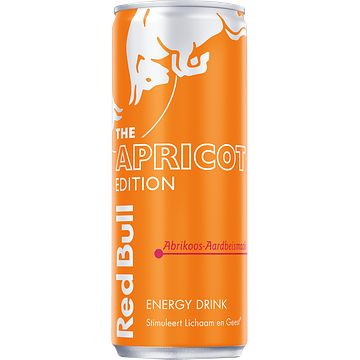 Foto van Red bull energy drink abrikoos aardbei blik 250ml bij jumbo