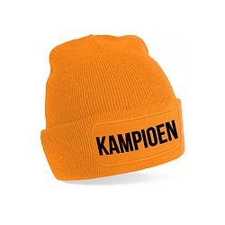 Foto van Oranje muts kampioen - koningsdag - ek/wk voetbal - one size - verkleedhoofddeksels