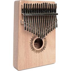 Foto van Cascha hh 2146 kalimba mahogany 17 met beschermhoes