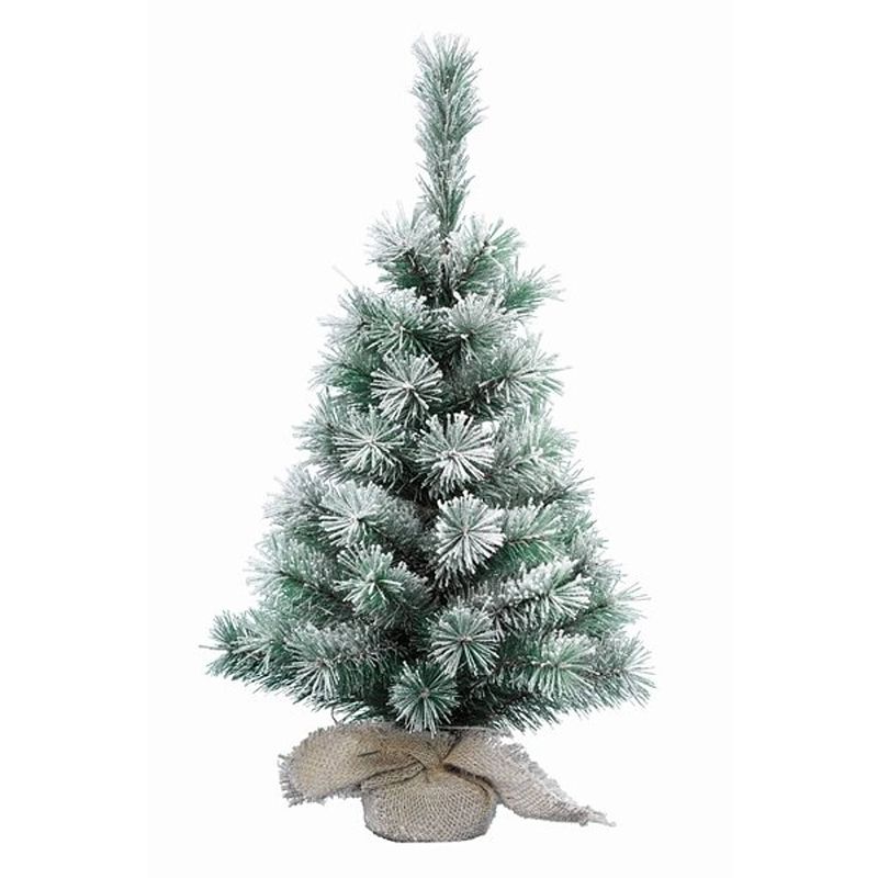 Foto van Everlands mini kerstboom vancouver sneeuw 90cm wit