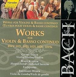 Foto van Works for violin & basso continuo - cd (4010276016236)