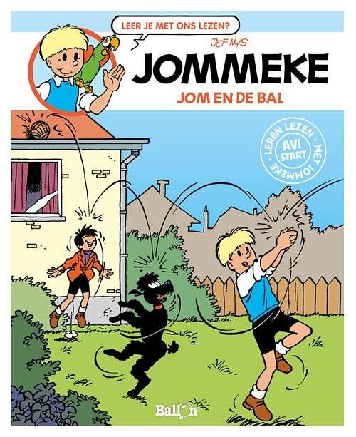 Foto van Jom en de bal - jenny hillen - hardcover (9789463079778)