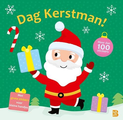 Foto van Dag kerstman: stickerboek voor de kleintjes - paperback (9789403230306)