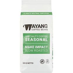 Foto van Wayang specialty coffee seasonal 500g bij jumbo