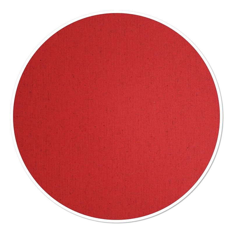 Foto van Wicotex tafelkleed-linnen 160cm rond rood