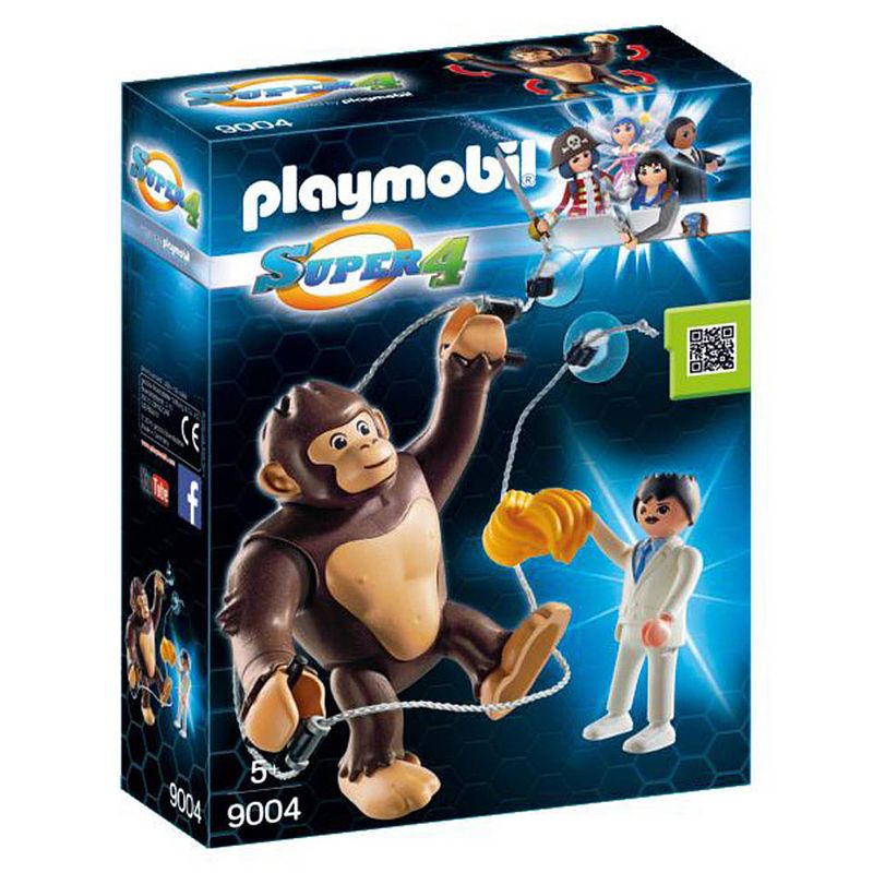 Foto van Playmobil super 4 reuzenaap gonk 9004