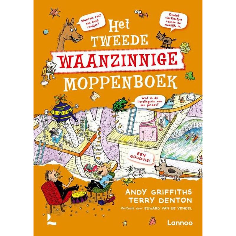 Foto van Het tweede waanzinnige moppenboek