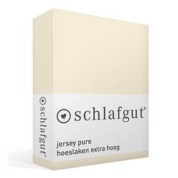 Foto van Schlafgut jersey pure hoeslaken extra hoog