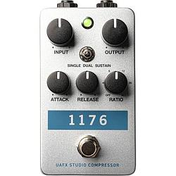 Foto van Universal audio uafx 1176 studio compressor gitaar effectpedaal