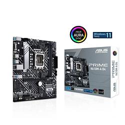 Foto van Asus prime h610m-a d4 moederbord socket intel 1700 vormfactor micro-atx moederbord chipset intel® h610