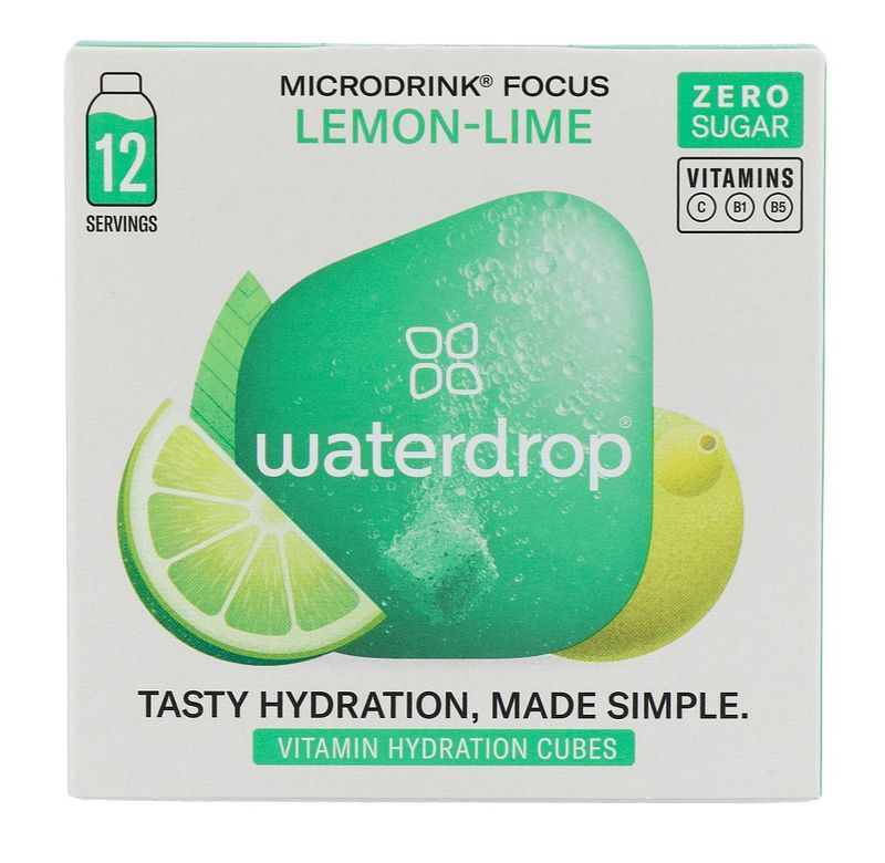 Foto van Waterdrop microdrink vitamin hydration cubes - focus