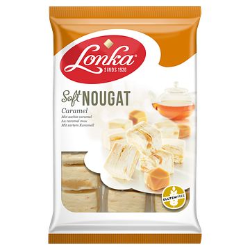 Foto van Lonka soft nougat caramel 210g bij jumbo