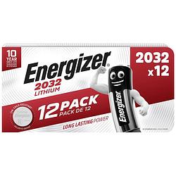 Foto van Cr2032 knoopcel lithium 3 v 240 mah energizer 12 stuk(s)