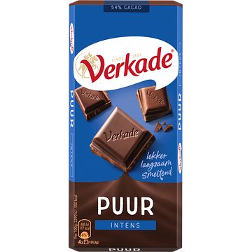 Foto van Verkade puur intens 111g bij jumbo