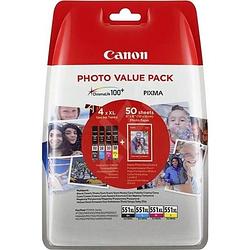 Foto van Canon cli-551xl cartridges combo pack