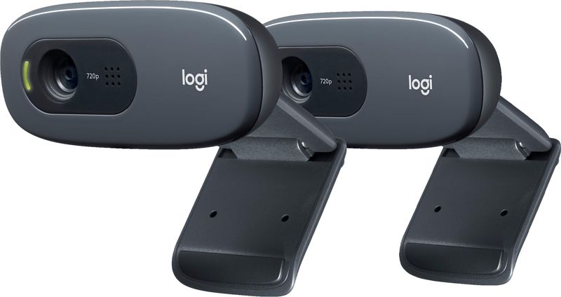 Foto van Logitech c270 hd-webcam 2-pack