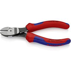 Foto van Knipex 74 12 160 werkplaats kracht-zijsnijtang met facet 160 mm