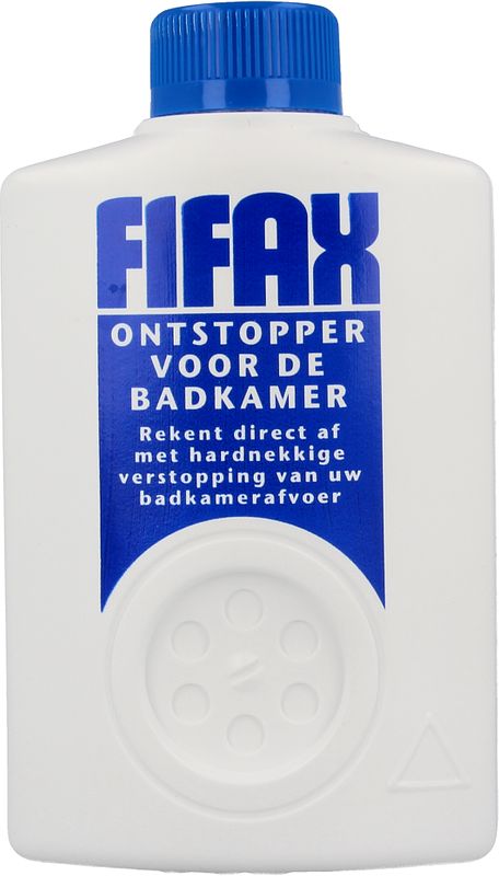 Foto van Fifax korrelontstopper badkamer blauw