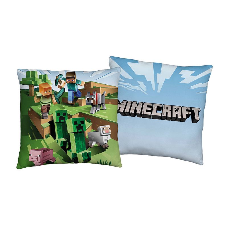 Foto van Minecraft kussen mobs - 40 x 40 cm - polyester