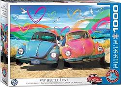Foto van Vw beetle love - parker greenfield (1000 stukjes) - puzzel;puzzel (0628136655255)