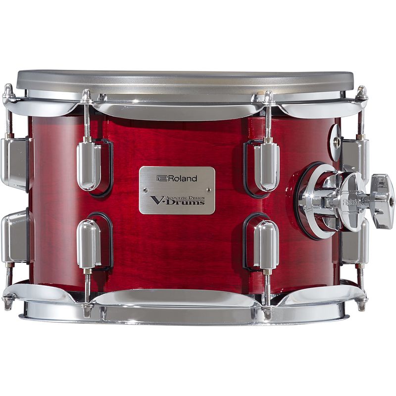 Foto van Roland pda100-gc gloss cherry 10 inch dual-zone tom pad