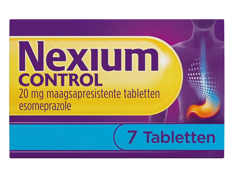 Foto van Nexium control tabletten bij brandend maagzuur, 7 stuks bij jumbo