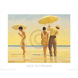 Foto van Jack vettriano - mad dogs kunstdruk 50x40cm