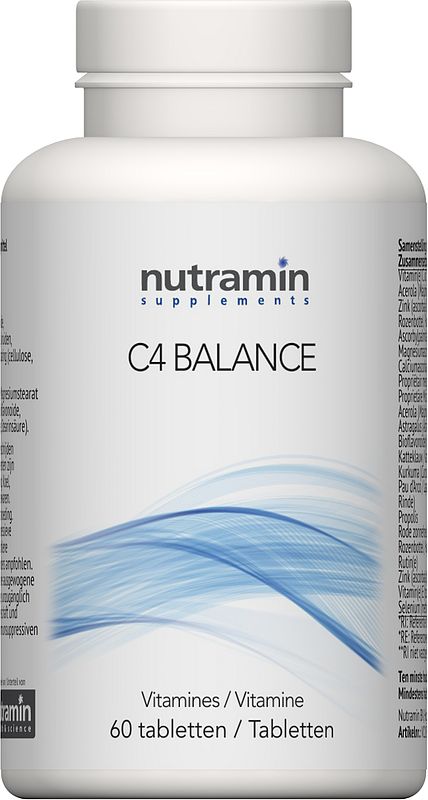 Foto van Nutramin c4 balance tabletten